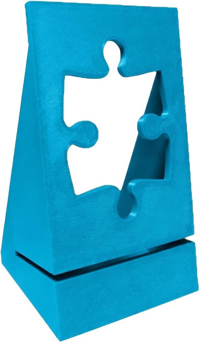 Puzzel Houder - Display Standaard - Puzzels Presenteren - Verstelbaar Ontwerp - 257 cm - Blauw