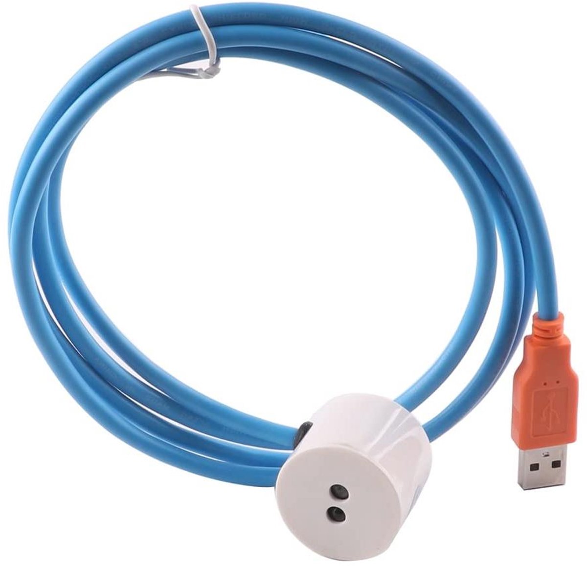 USB naar IR Adapter - Infrarood Kabel - Meter Data Acquisitie - Geïsoleerde Signaaloverdracht - 1.5 Meter - Blauw