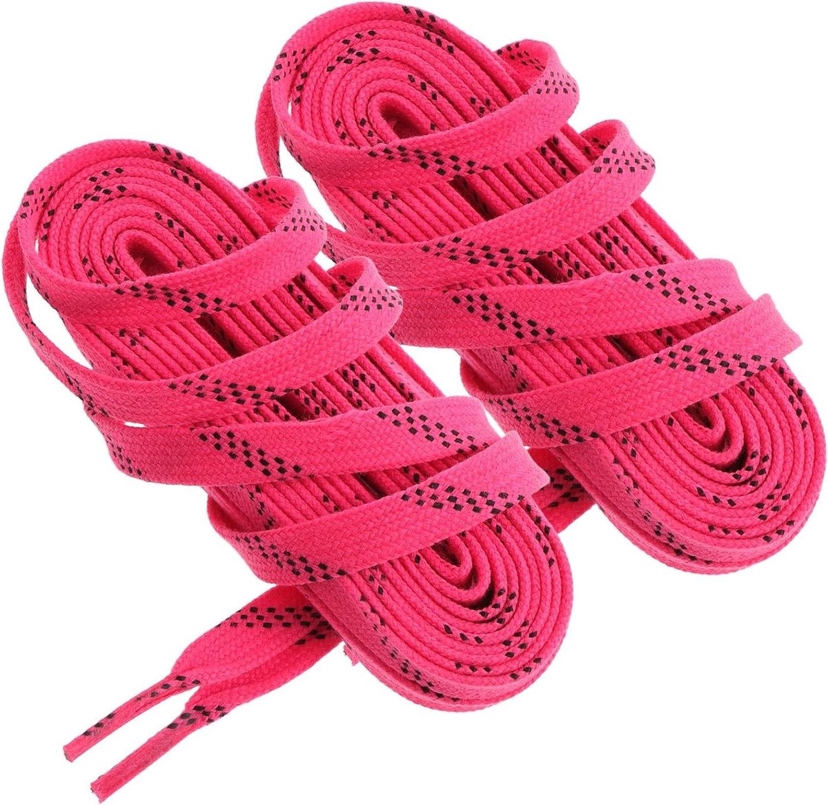 Schaatsveters - IJshockey veters - Schaatsen Stabiliseren - Gewaxt Polyester - 243 cm - Roze