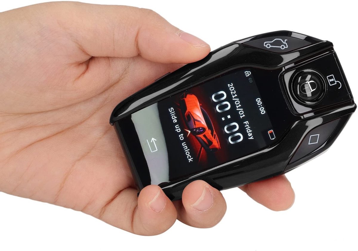Dailygoods - Dailygoody - Universele Smart Key - Keyless Entry - LCD-aanraakscherm - Zwart - Auto-elektronica - Starters op afstand - Geschikt voor alle modellen