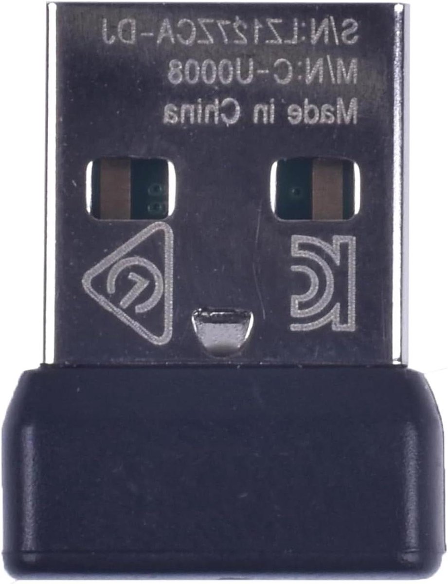 Muis Ontvanger - Dongle Adapter - Draadloze Connectie - Snelle Koppeling - USB - Zwart