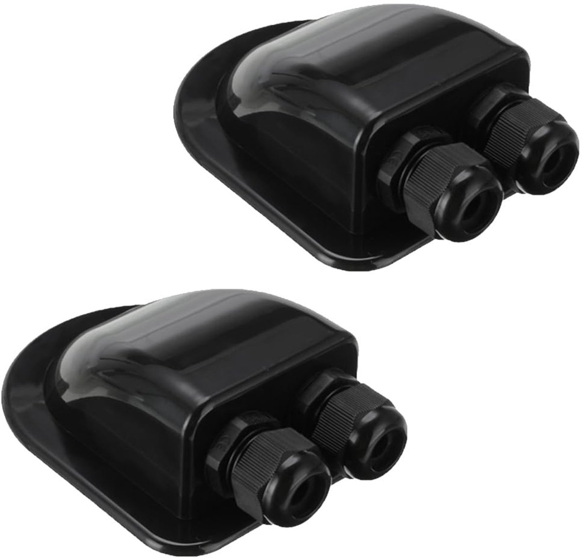 Dailygoods - 2 Stuks Dakdoorvoer voor Camper en Caravan