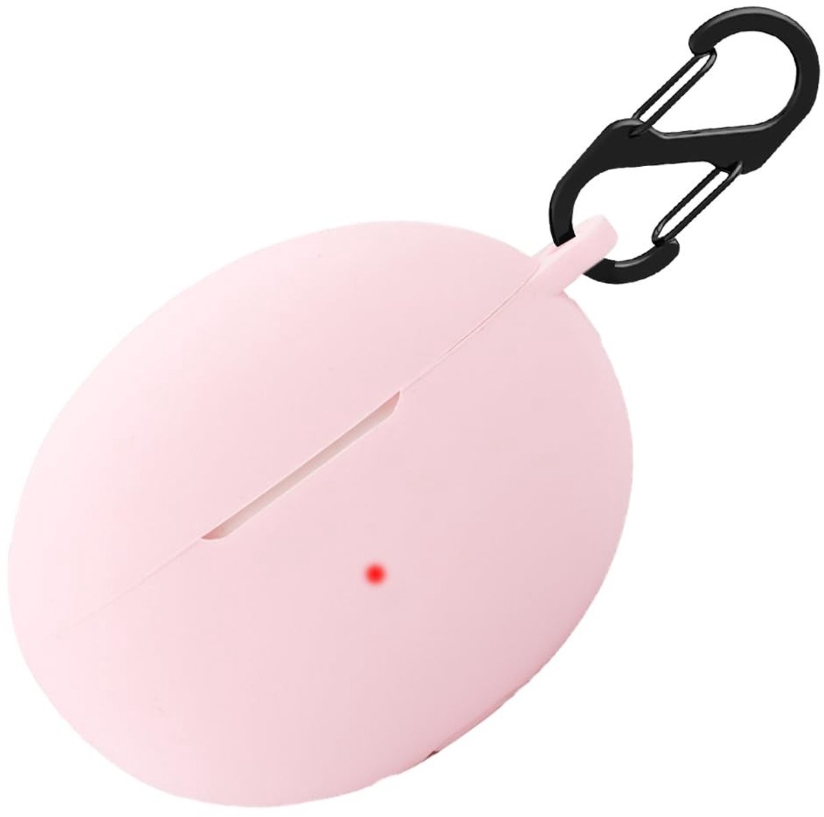 Dailygoods - Siliconen Hoes voor Draadloze Oordopjes met Sleutelhanger en Stootbescherming