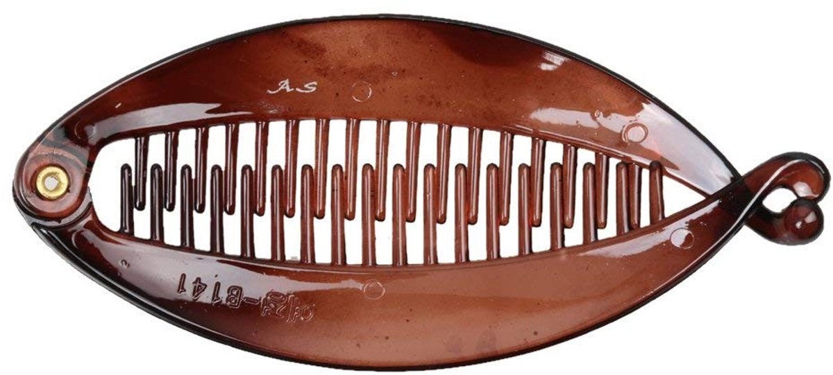 Dailygoods - Klassieke Visvormige Haarclip voor Lang Haar