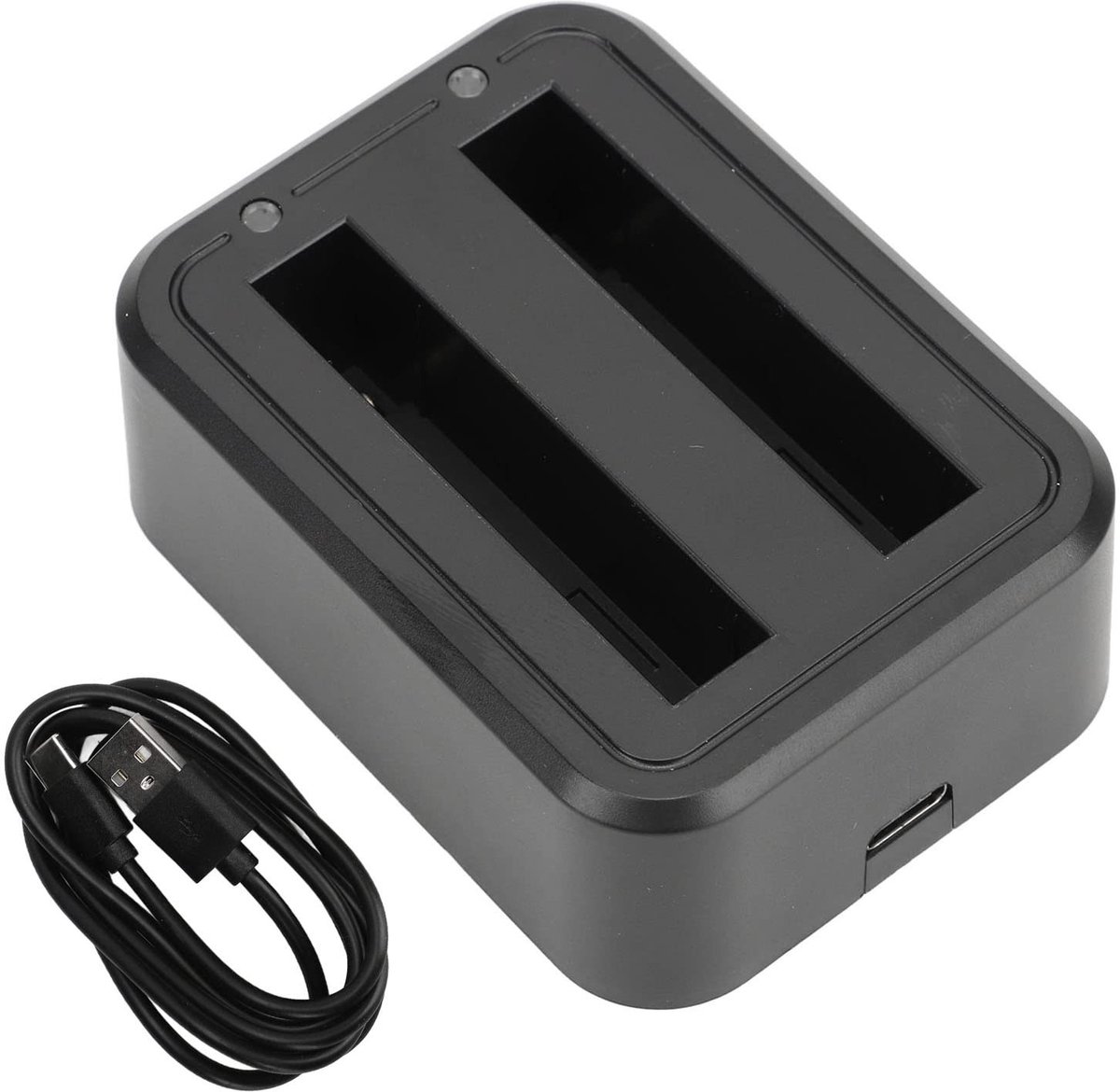 Dailygoods - Oplaadkabel voor Dubbele Batterijlader voor Action Camera