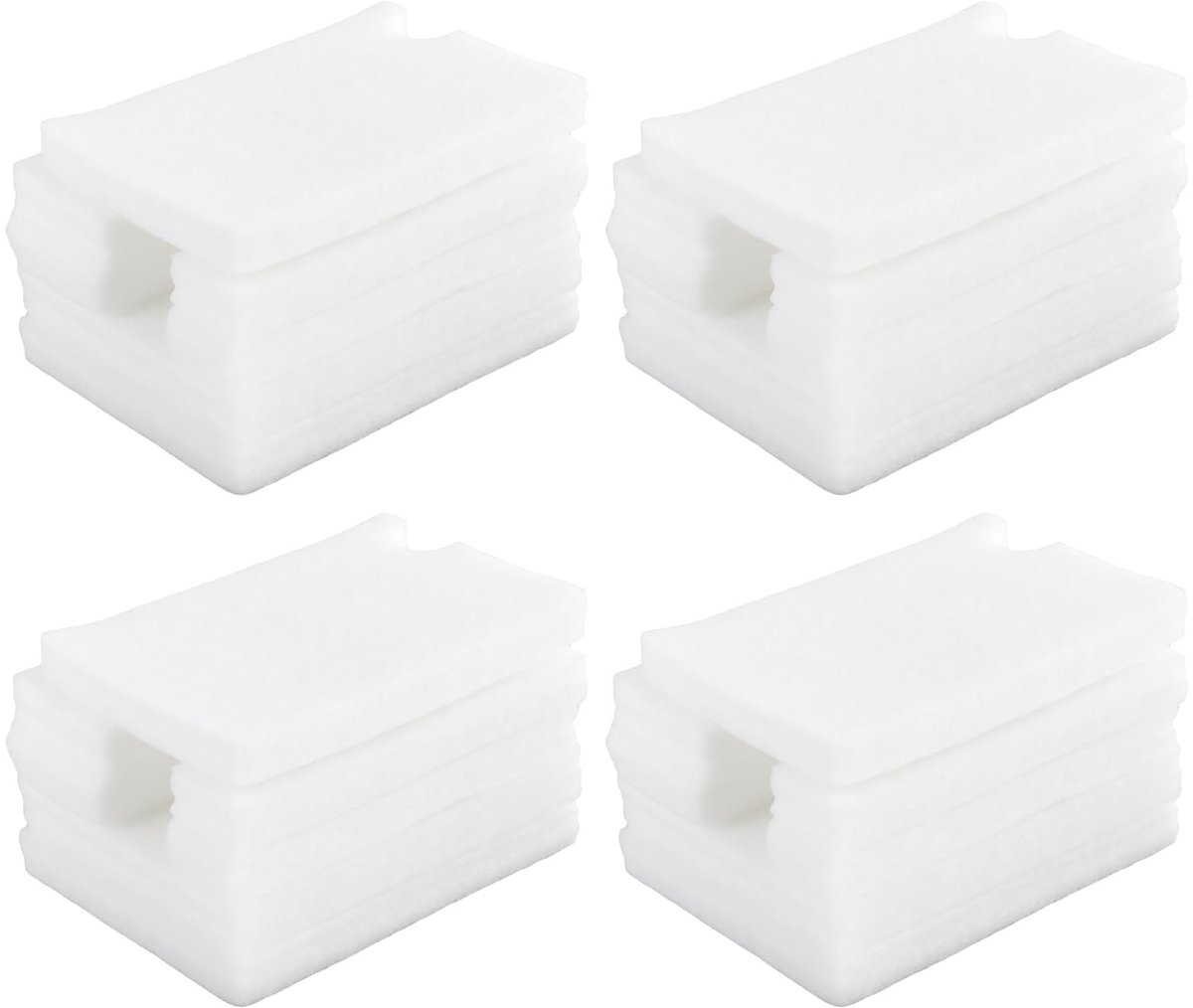 Dailygoods - Set van 4 Printer Inkt Absorptiesponsen Compatibel met Diverse Epson Modellen