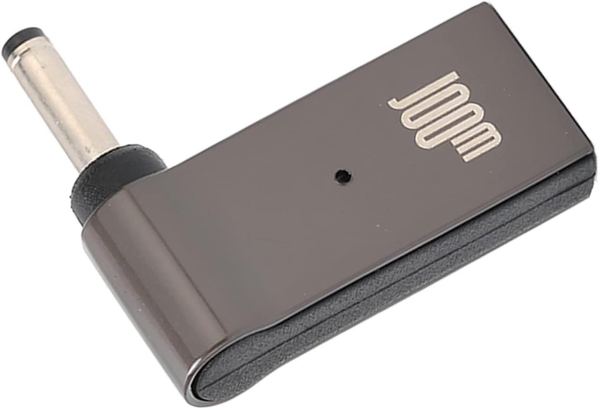 PD Naar DC Adapter - Type C Oplader - Laptop Opladen - 90 Graden Hoek - 100W 5A - Aluminium