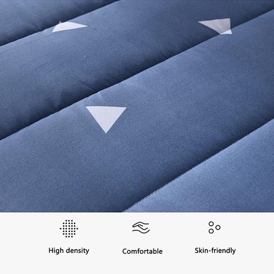 Tatami Vloermatras - Japanse Mat - Comfortabel Slapen - Opvouwbaar Ontwerp - 150x190cm - F — afbeelding 3