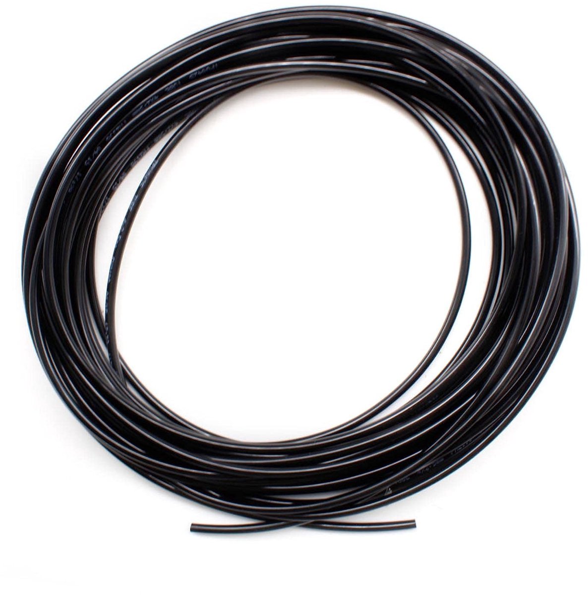 Dailygoods - Dailygoody - Pneumatische slang - Polyurethaan slang - Slijtvast en buigzaam - Zwart - Voor pneumatisch gereedschap - 10 meter lang - Geschikt voor ho..