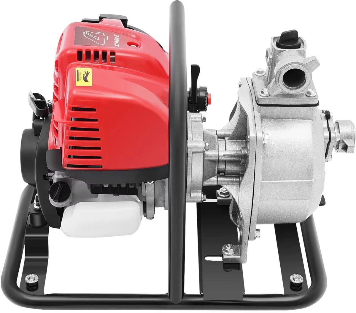 Benzine Waterpomp – 4-Takt, 38CC / 1,2KW – Zelfaanzuigende Pomp met Luchtfilter voor Irrigatie en Tuinonderhoud