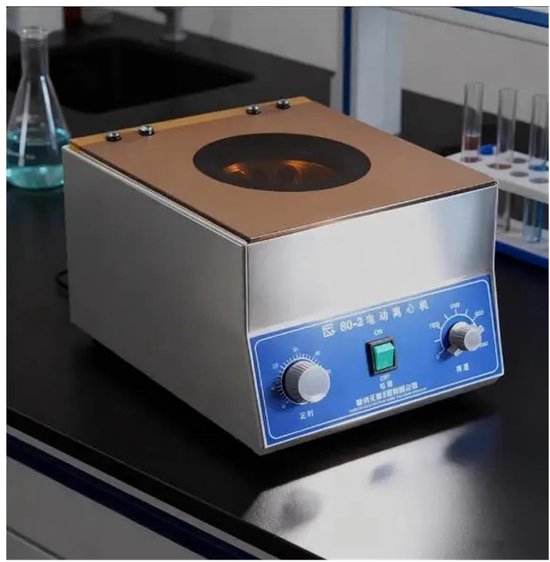 Laboratorium Centrifuge - Tafelmodel Machine - Vloeistoffen Scheiden - Nauwkeurige Controle - 20 ml x 12 - Grijs — afbeelding 5