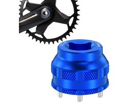 Cranktrekker Fietsgereedschap - Reparatiemoer Montage - Fietsonderhoud Werkplaats - Drop-free Ontwerp - Compact Draagbaar - A