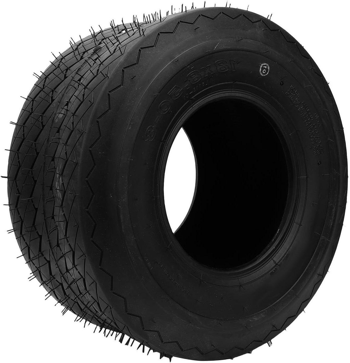 Vierlaags Band - Maaiers Band - Terrein Rijden - Verbeterde Tractie - 18x8.50-8 - Zwart