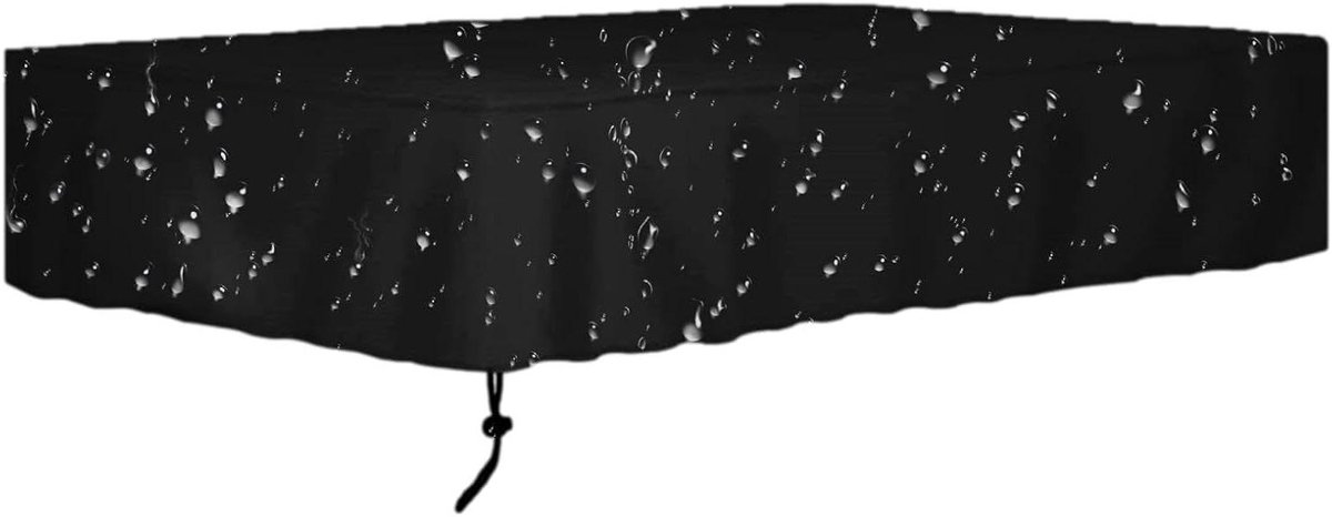 Biljarttafelhoes - Tafelafdekking - Tafel Beschermen - Waterdicht - 9 voet - Zwart