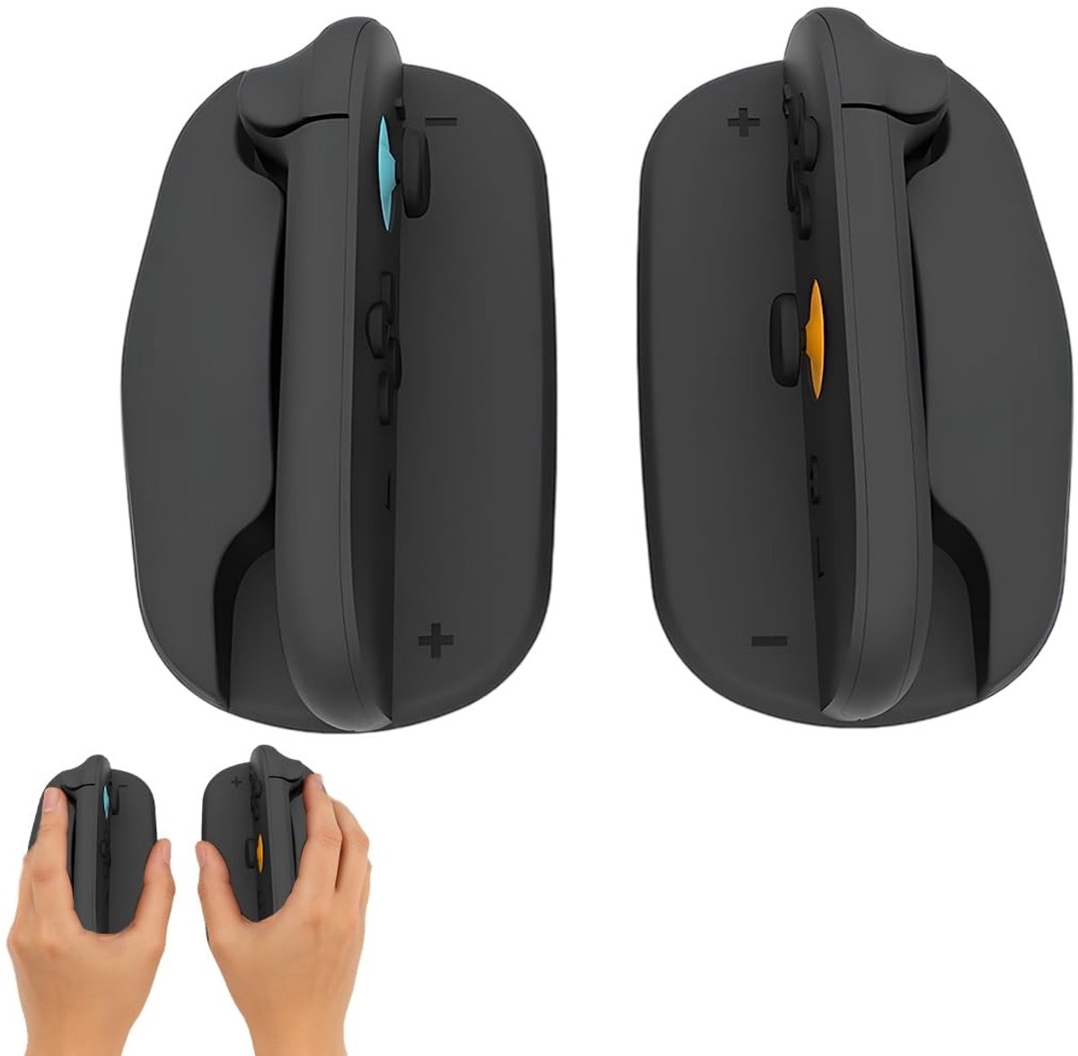 Dailygoods - Antislip Muishouders voor Switch 2 Controllers, Set van 2