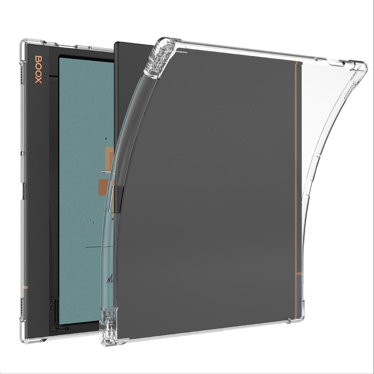 Dailygoods - Dailygoody - Clear Case - Beschermhoes - Zachte TPU achterkant - Transparant - Lichtgewicht - Compatibel met Note Air 4C 10.3