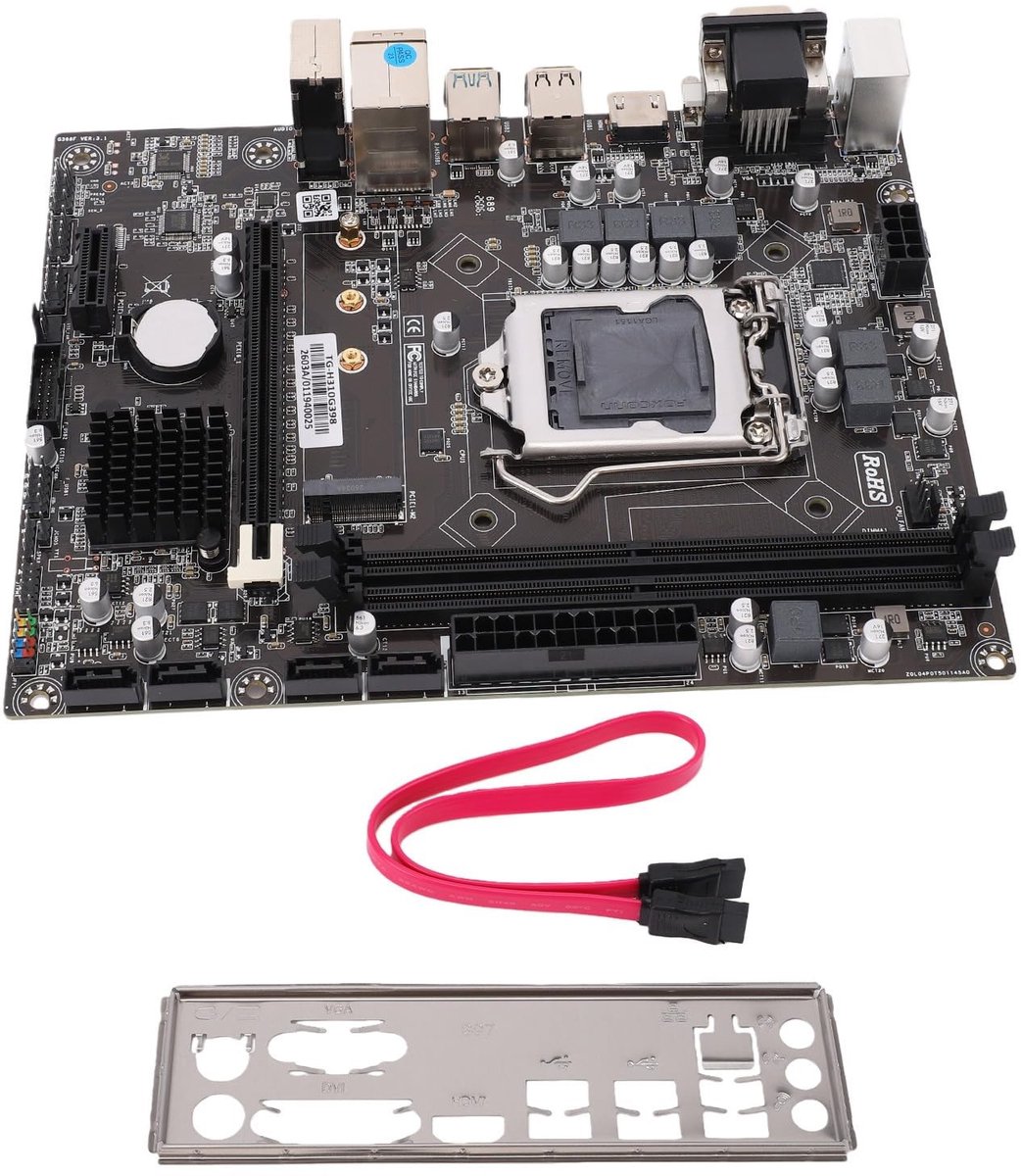 Cosensi - Dailygoods - Professioneel Moederbord H310 LGA 1151 voor Desktopcomputers