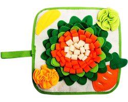 Konijn Snuffelmat - Voer Puzzel - Mentale Stimulatie - Bevordert Natuurlijk Gedrag - 32x15x2 cm - Niet gespecificeerd