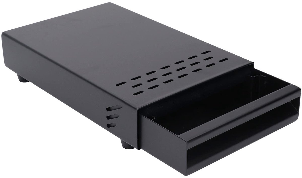 Dailygoods - Roestvrijstalen Koffieklopbox met Antislipbasis
