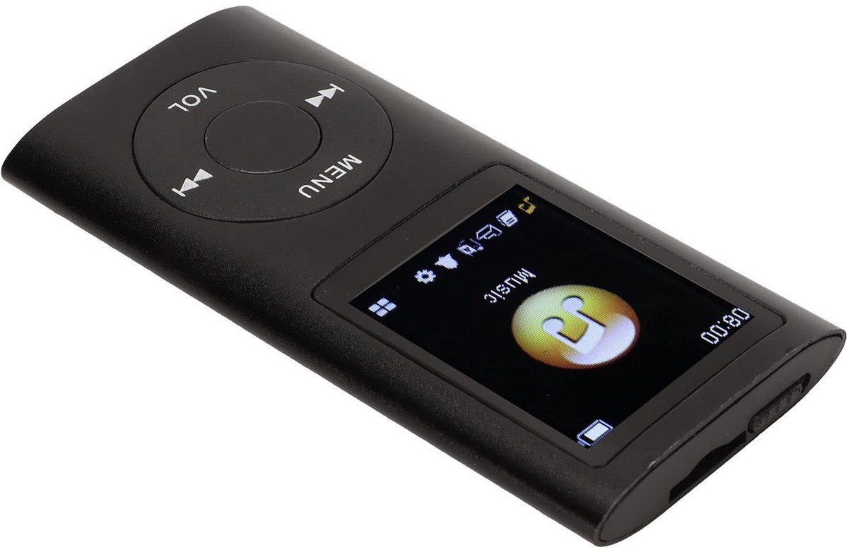 Dailygoods - 64 GB Draagbare MP3-speler met Spraakrecorder en FM-radio