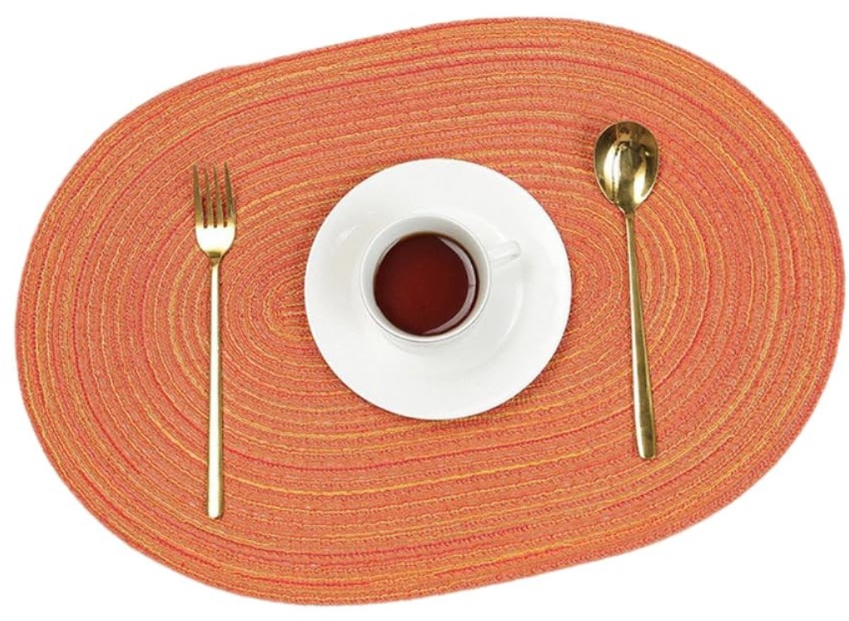 Dailygoods - Set van 2 Hittebestendige Placemat voor Tafelgebruik