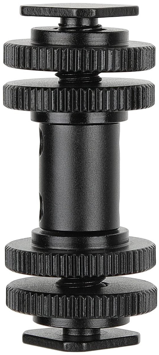 Dailygoods - Dubbele Koelschoenadapter voor Camera Accessoires