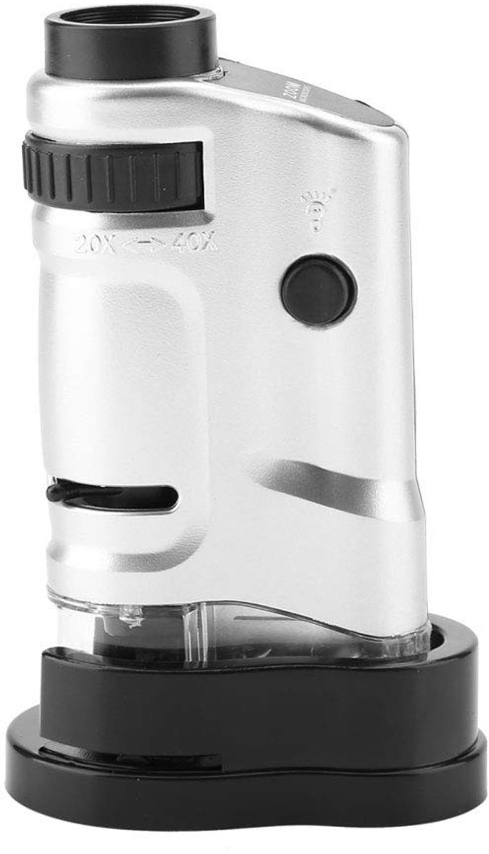 Dailygoods - LED Verlichte Mini-Zakmicroscoop met Zoom