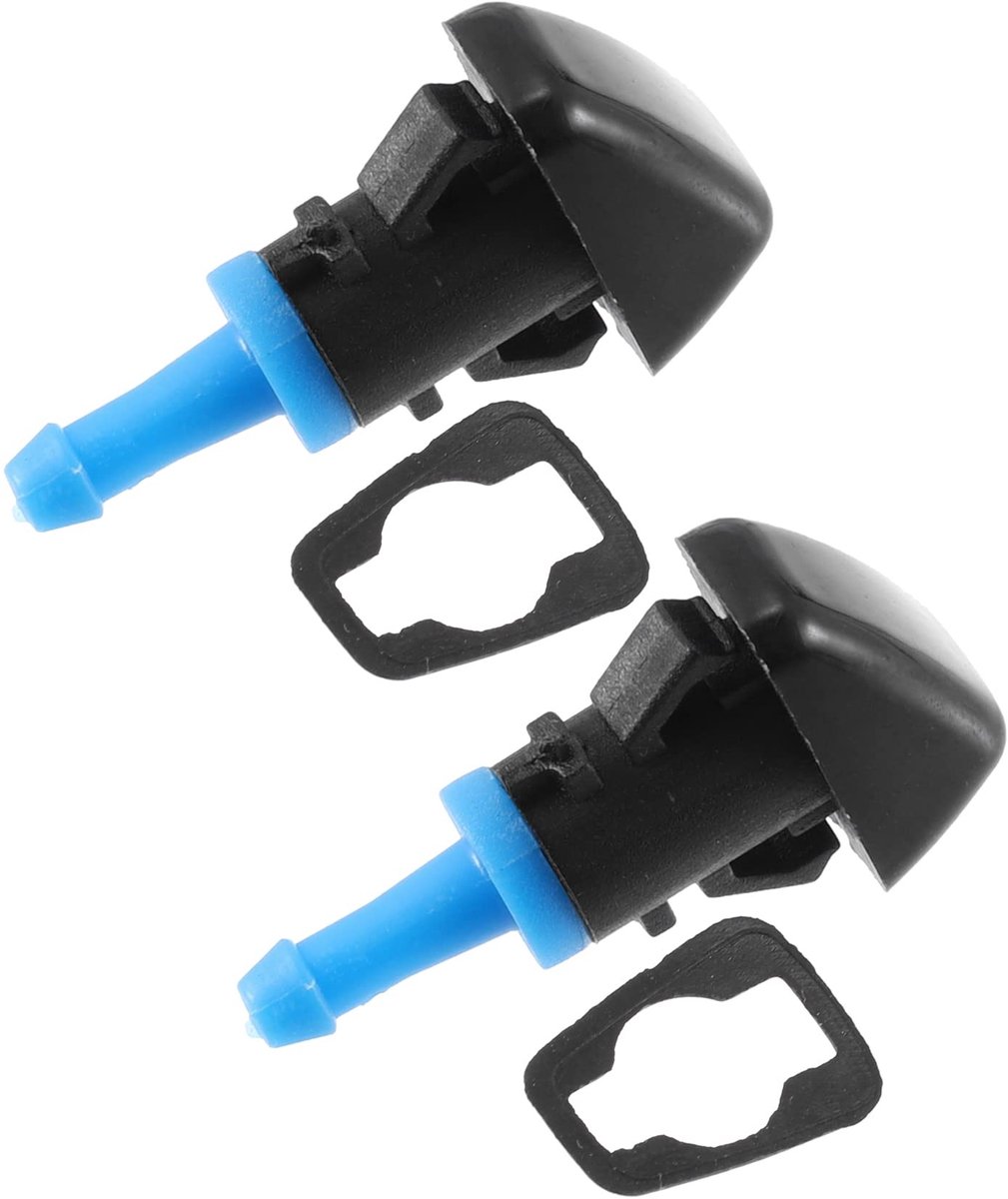 Dailygoods - Ruitensproei Nozzle Wiper Spuitmond Set van 2 voor Jeep
