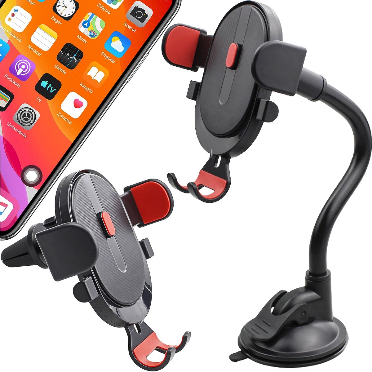 Dailygoods - Universele Mobiele Telefoonhouder voor in de Auto