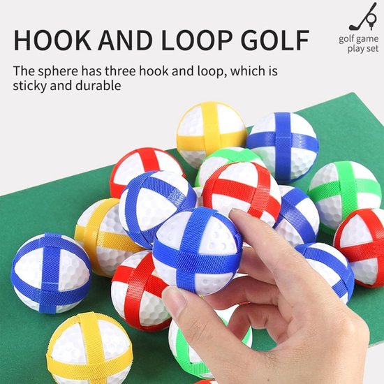Golfspel Mat - Oefenmat Golf - Coördinatie Training - Samenwerkend Spel - 138 x 136 cm - Groen — afbeelding 2