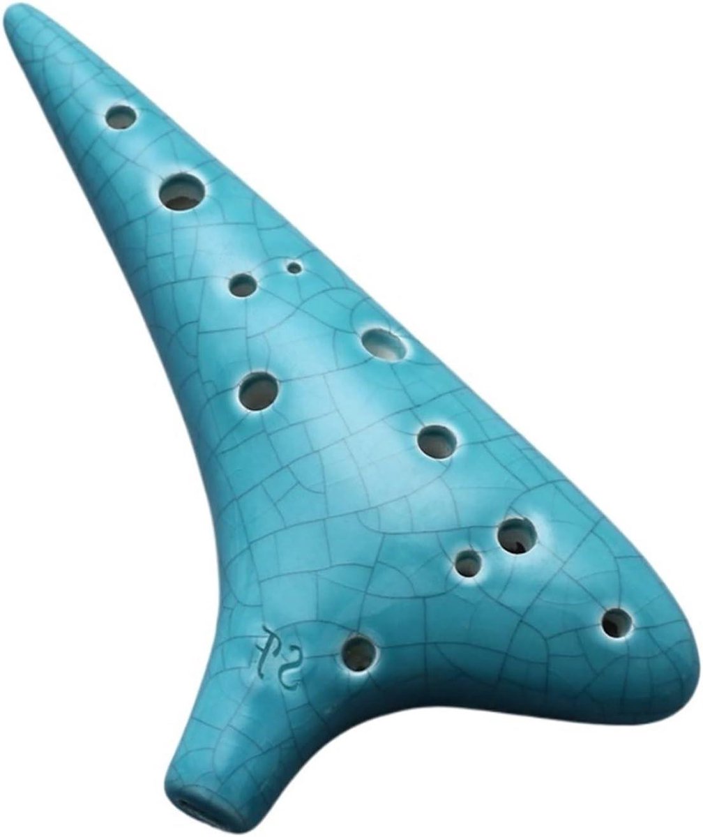 Ocarina Muziekinstrument - Triple Fluit - Muziek Maken - Beginner Vriendelijk - 1 Gat - 02