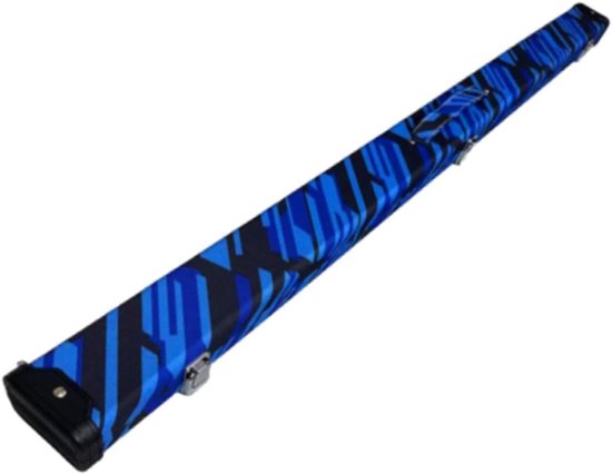 Biljartkeu Opbergdoos - Keu Koffer - Onderweg Beschermen - Stevige PU Constructie - 120 cm Lengte - Zwart — afbeelding 3