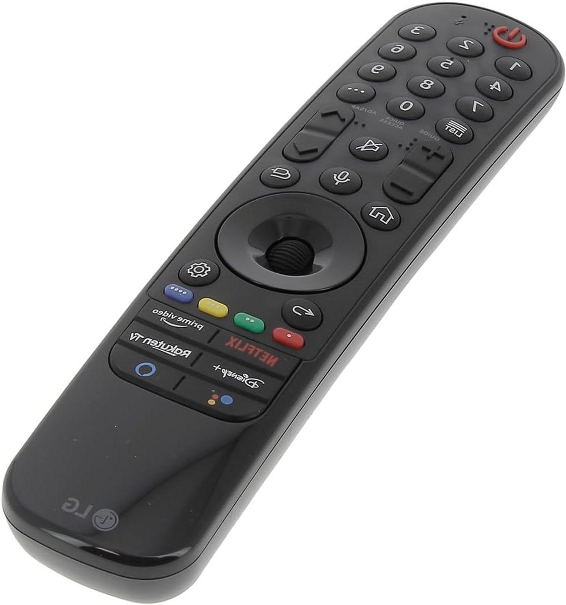 Afstandsbediening - Universele afstandsbediening - Tv bedienen - Ergonomisch ontwerp - 10 Meter bereik - Zwart