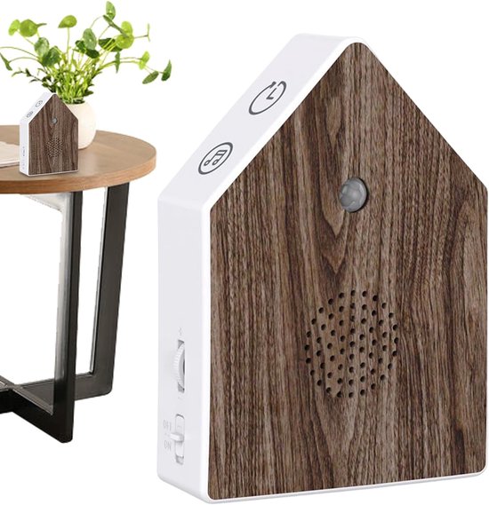 Geluidmachine - Slaaphulp - Ontspanning bevorderen - Bewegingssensor - 14.1 cm - Zwart Walnoot — afbeelding 5