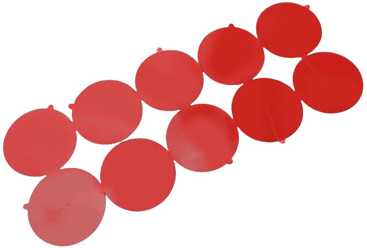 Zelfklevende Pads - Montagetape Schijven - Camera Bevestigen - Extra Sterke Hechting - 10 Stuks 60mm - Zwart