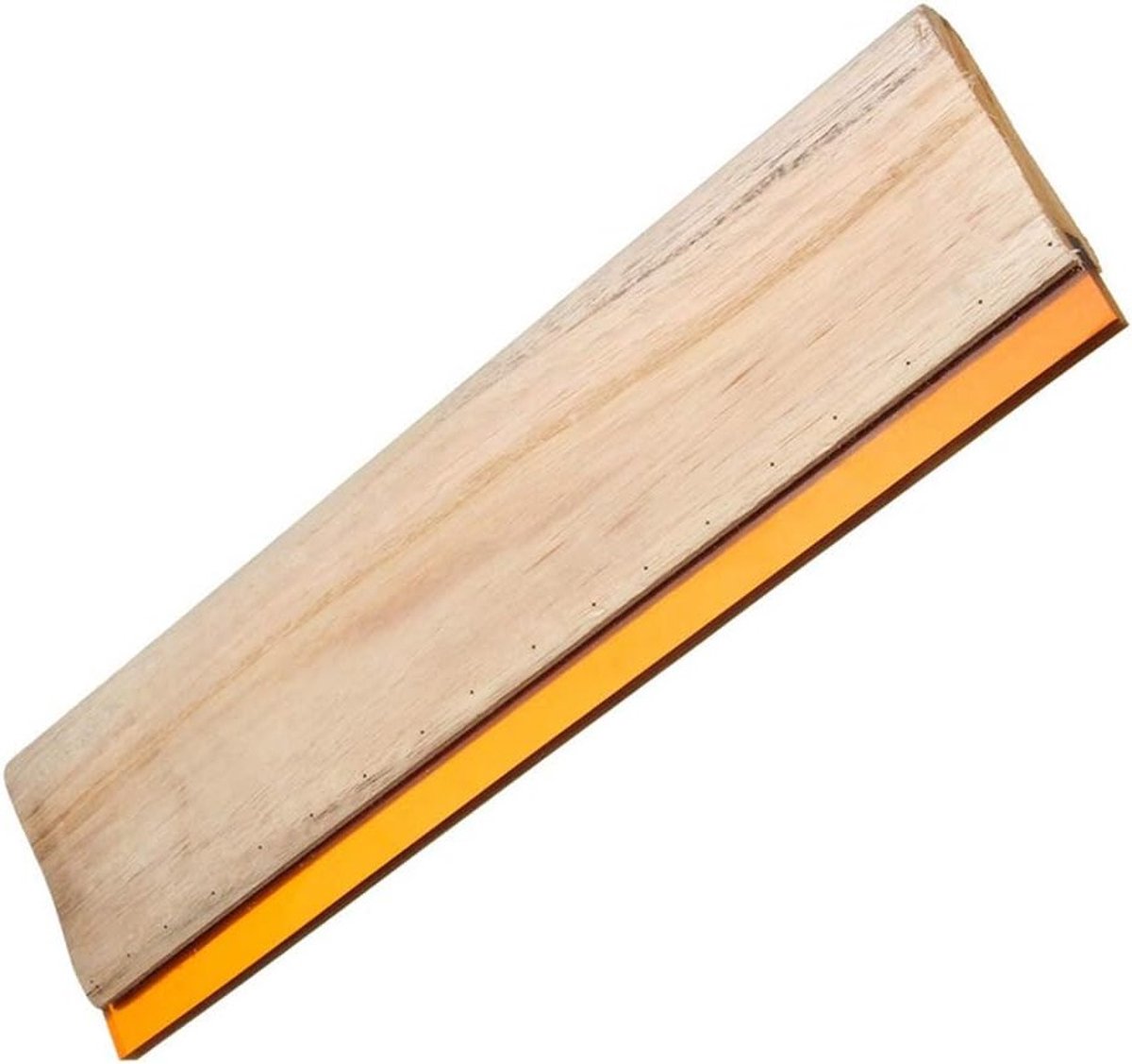 Houten Squeegee voor Zeefdruk - 4 Maten van 10-30cm - Inkt Schraper voor Textiel en Beeldschermdruk