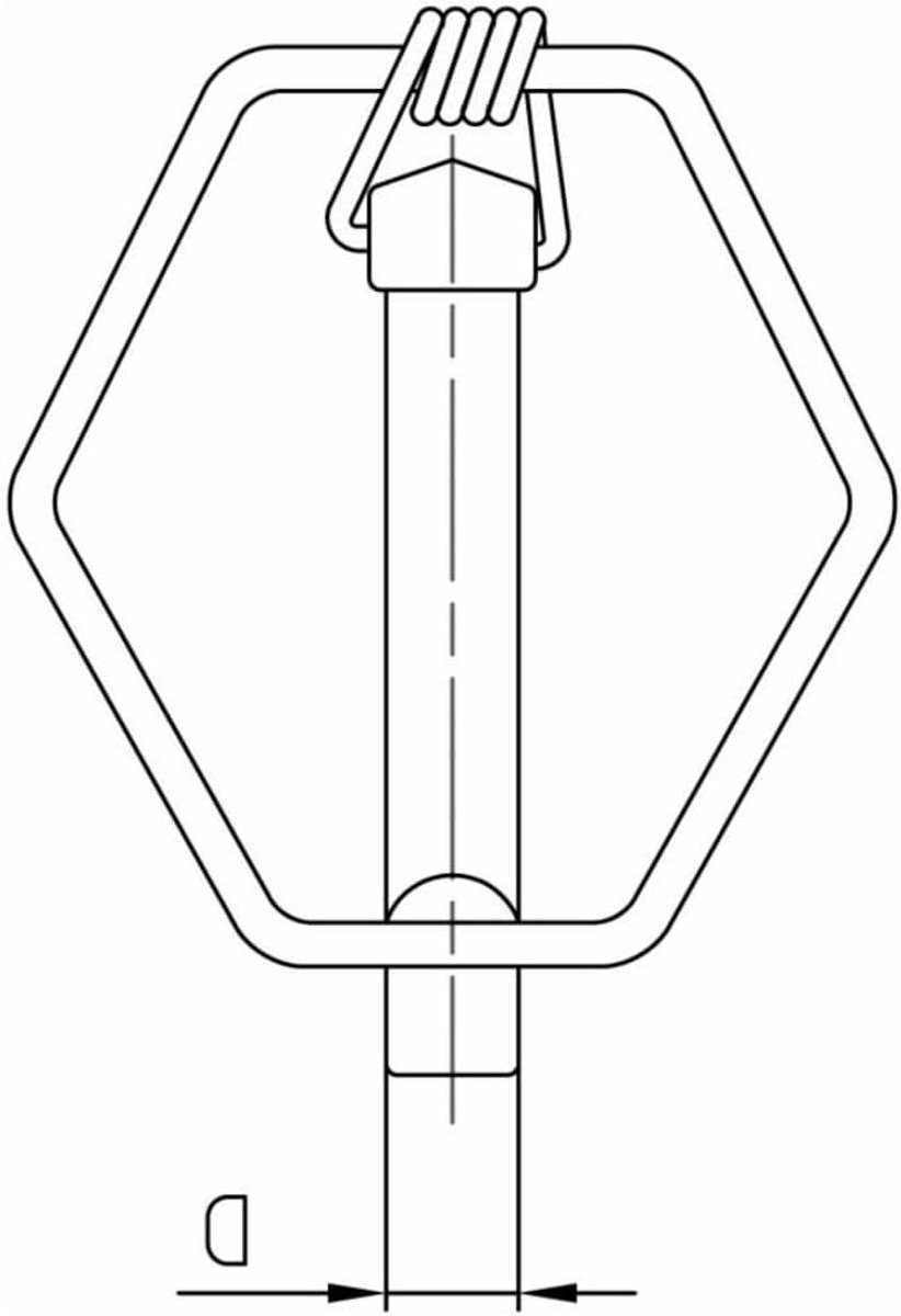 Veiligheidsclips - Bevestigingsclips - Organiseren - Handig formaat - 10 stuks - Transparant