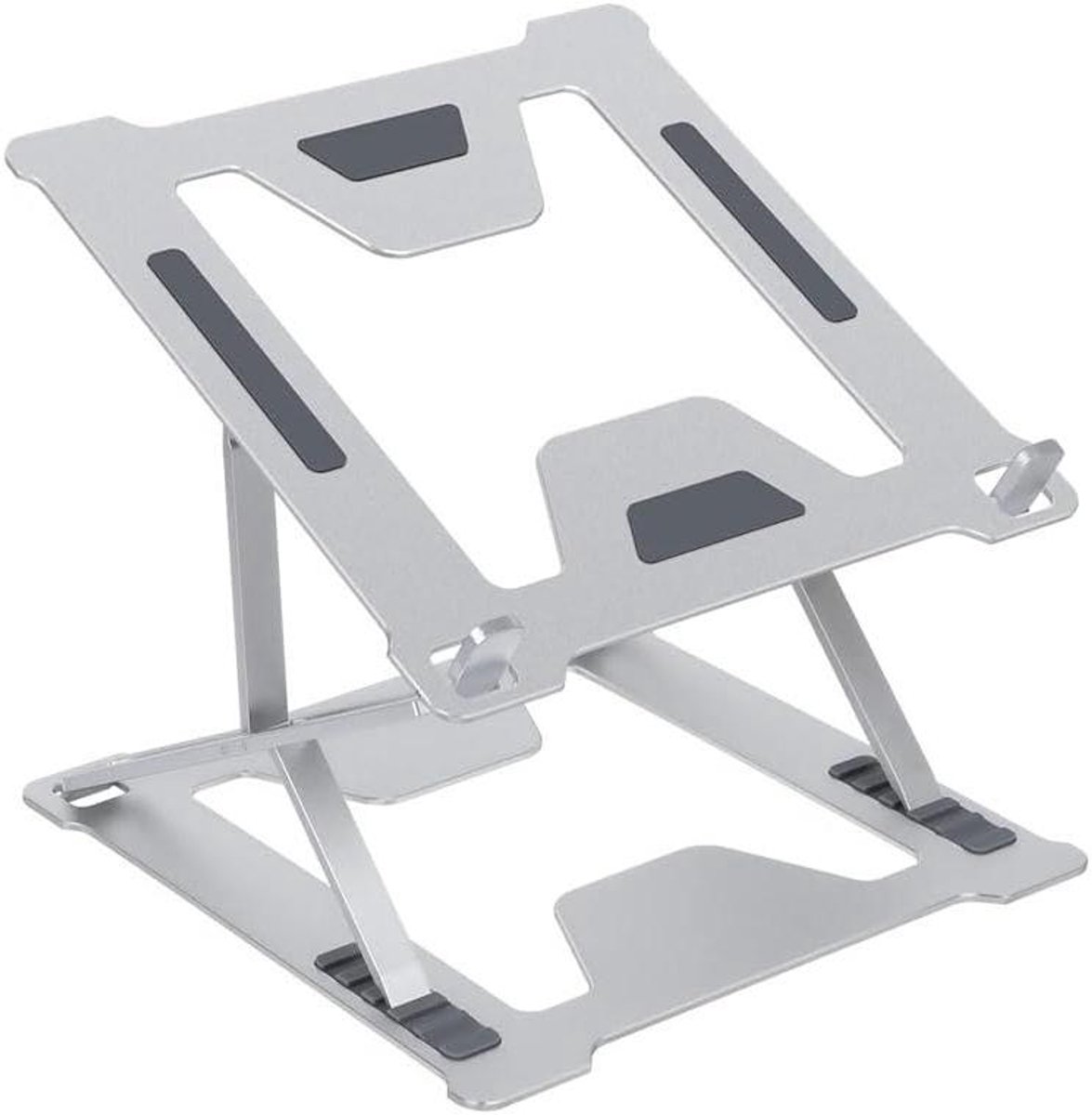 Laptopstandaard Verstelbaar - Opvouwbare Houder - Ergonomisch Werken - Aluminium Legering - Tot 36kg - One Color