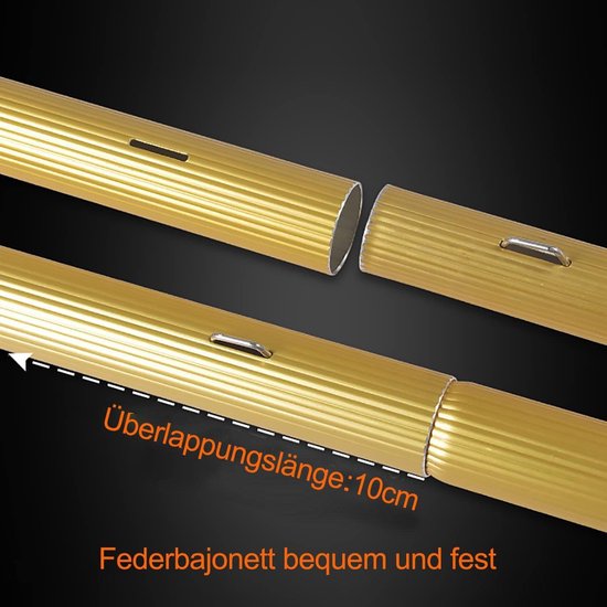 Telescopische Wasstok - Raamwisser Stok - Hoge Ramen Wassen - Verstelbare Hoek - 9 Meter - Zilver — afbeelding 2