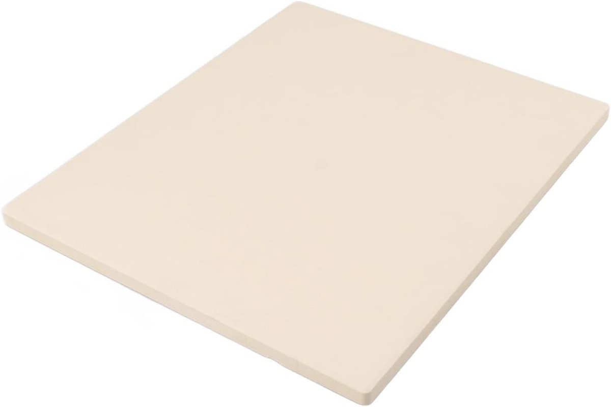 Pizzasteen Rechthoekig - Baksteen Oven - Pizza Bakken - Gelijkmatige Warmte - 30x38 cm - Bruin