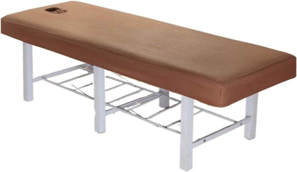 Massagetafellaken - Hoes voor tafel - Comfortabele behandeling - Zacht en geluidloos - 190x70 cm - Zwart