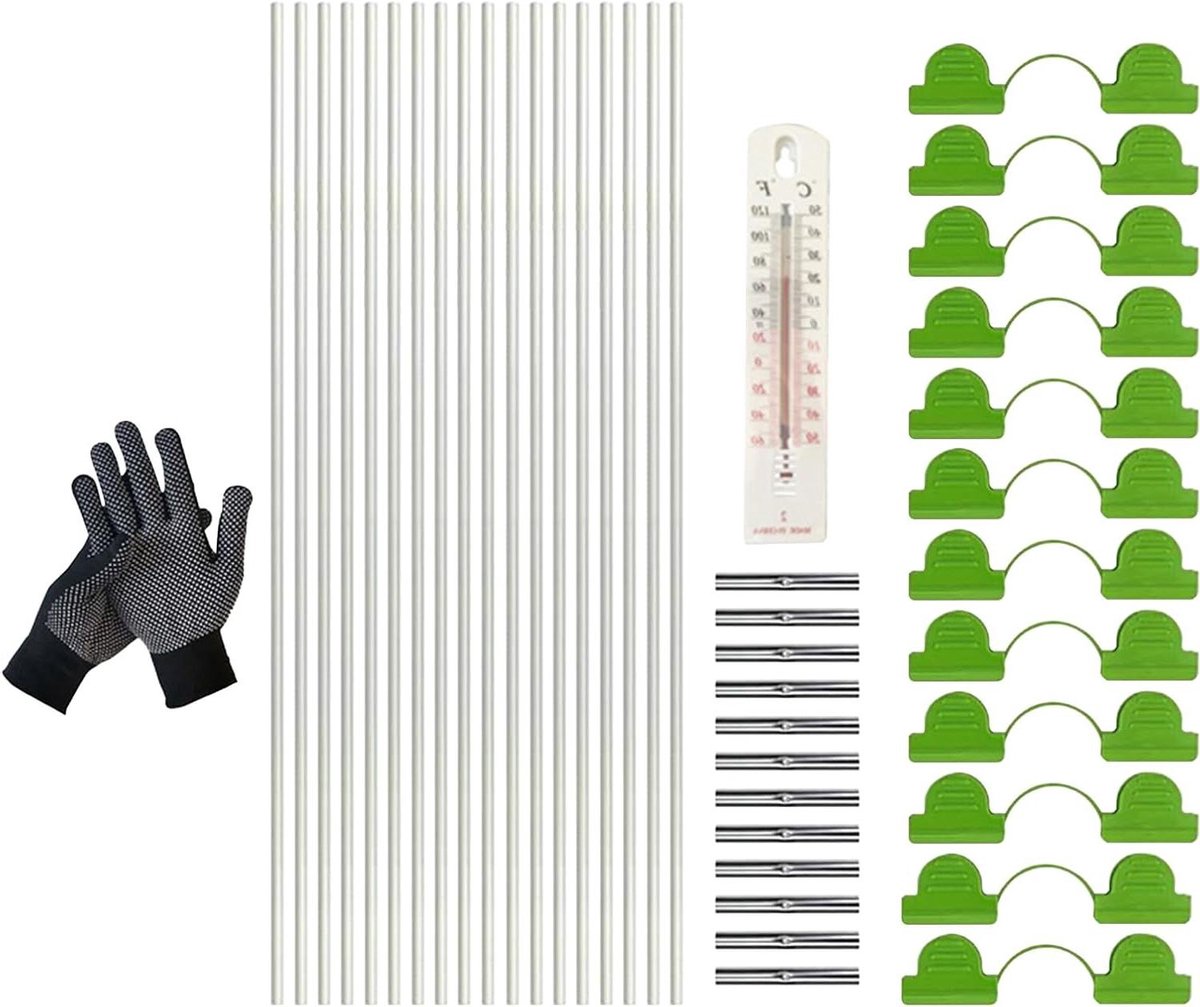 Tuinhoepels - Tunnelframe - Planten Beschermen - Duurzaam Glasvezel - 18 Stuks - A