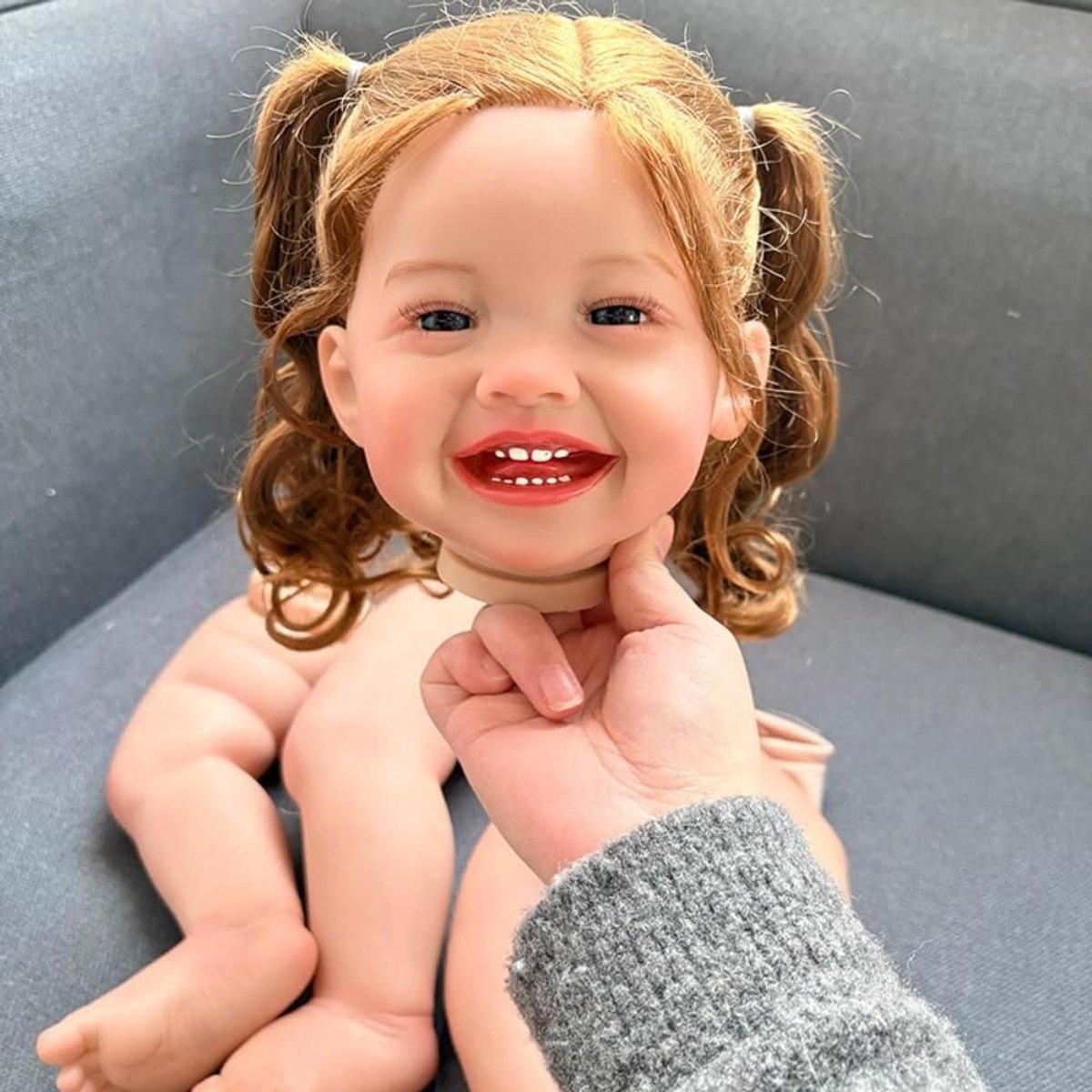 Levensechte Poppen Kit - Baby Onderdelen - Hobby Poppen Maken - Voorgeschilderde Delen - 24 Inch - Niet Gespecificeerd