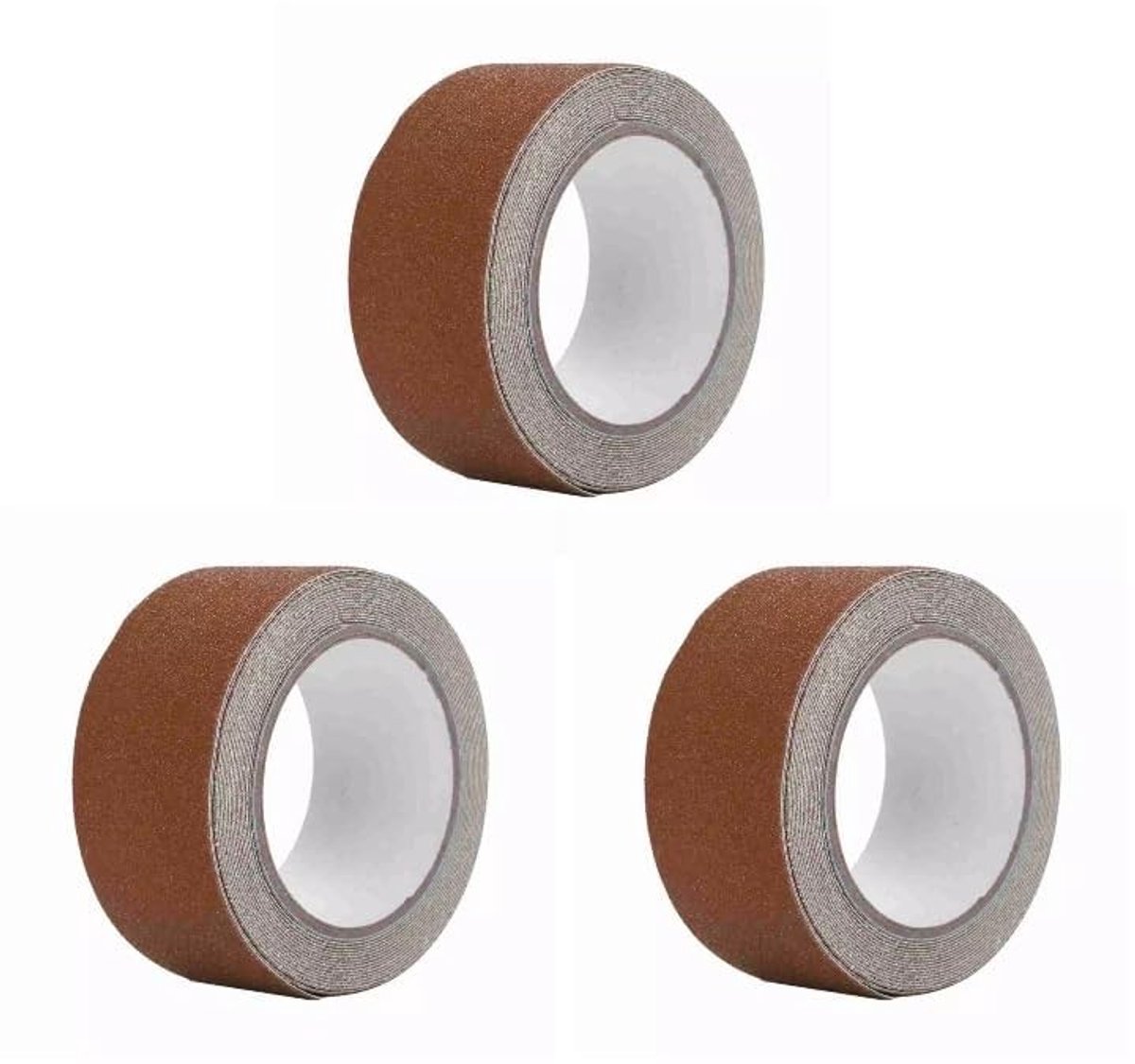 Innovra - Dailygoods - Dailygoody - Antislipband - Veiligheid - Bruin - Decoratie - Trap antislipband - Ideaal voor binnen en buiten gebruik