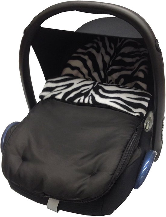 Kinderwagen Voetenzak - Universele Toes - Warmte Buiten - Met Rits - One Size - Dierenprint — afbeelding 2
