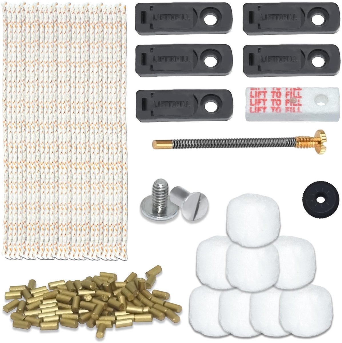Cosensi - Dailygoods - Universele Aansteker Reparatieset met Vuurstenen