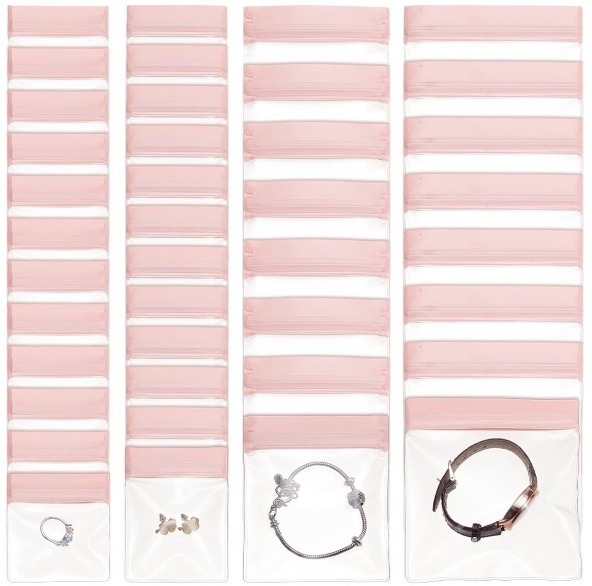 Dailygoods - 40 Stuks Opbergtassen voor Sieraden