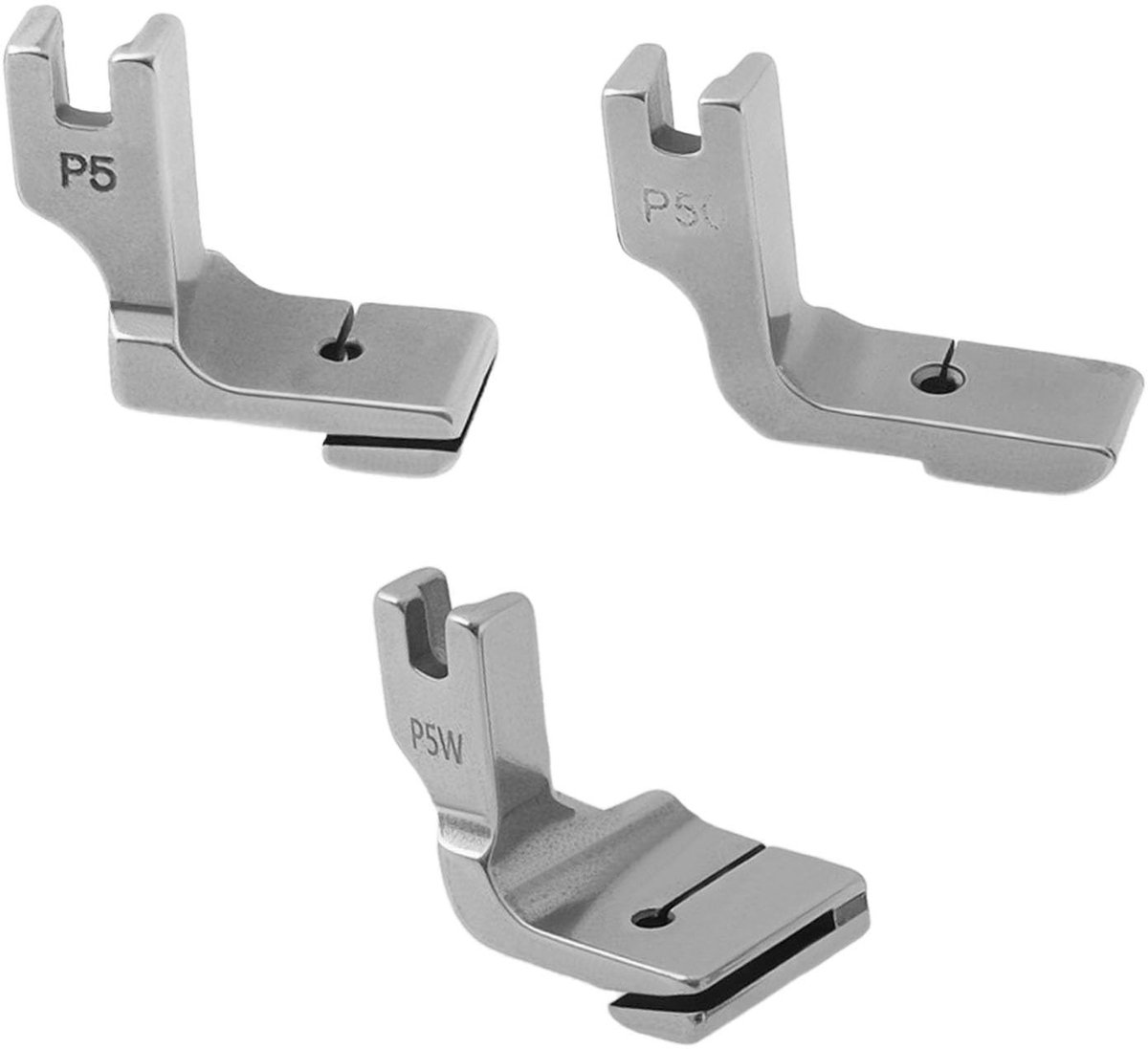 Dailygoods - 3 Stuks Naaivoeten voor Piping Machines