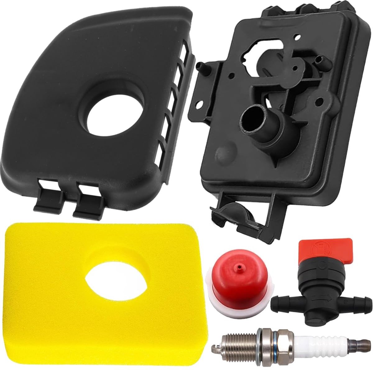 Dailygoods - Luchtfilterdeksel en Basis voor Grasmaaiers en Motoren