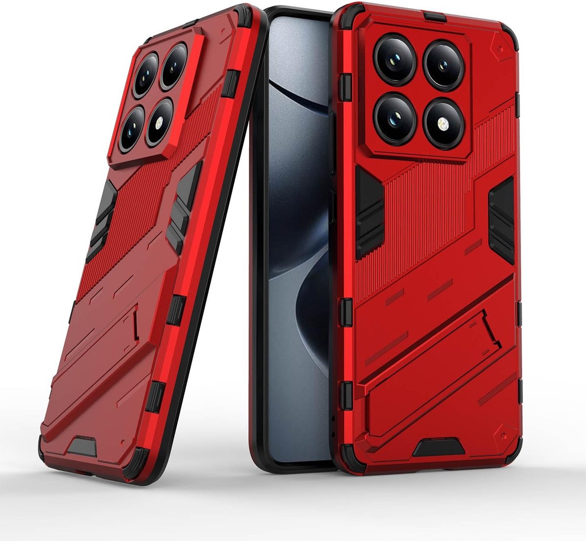 Dailygoods - Premium Schokbestendig Hoesje voor Xiaomi 15T met Standaard